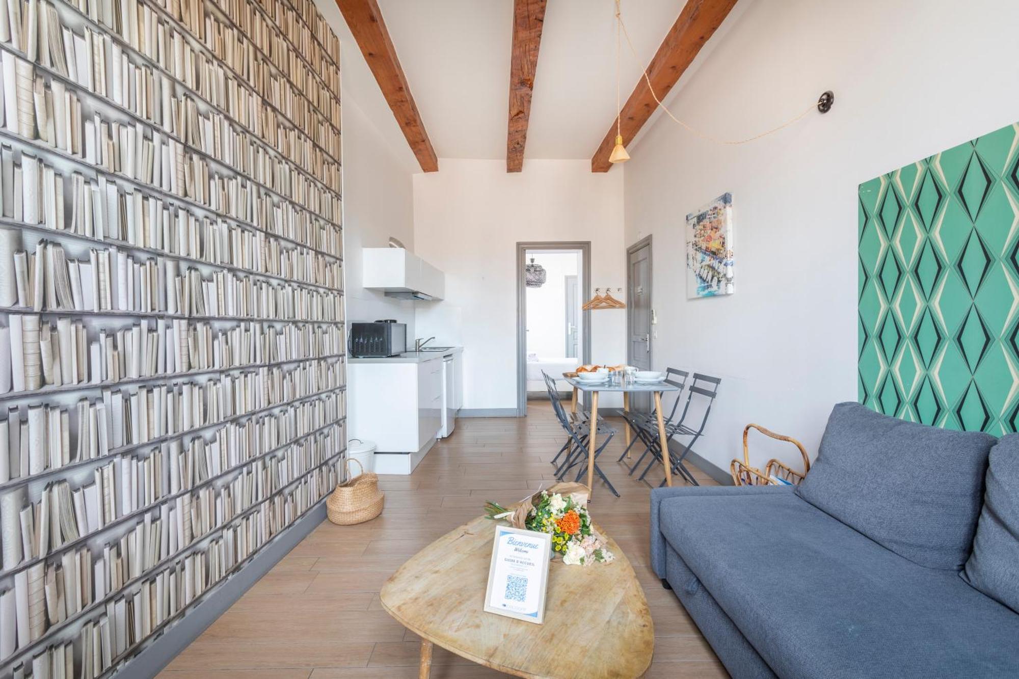 Les Cocons - 8 Appartements A 100M Du Vieux Port Marseille Exteriör bild