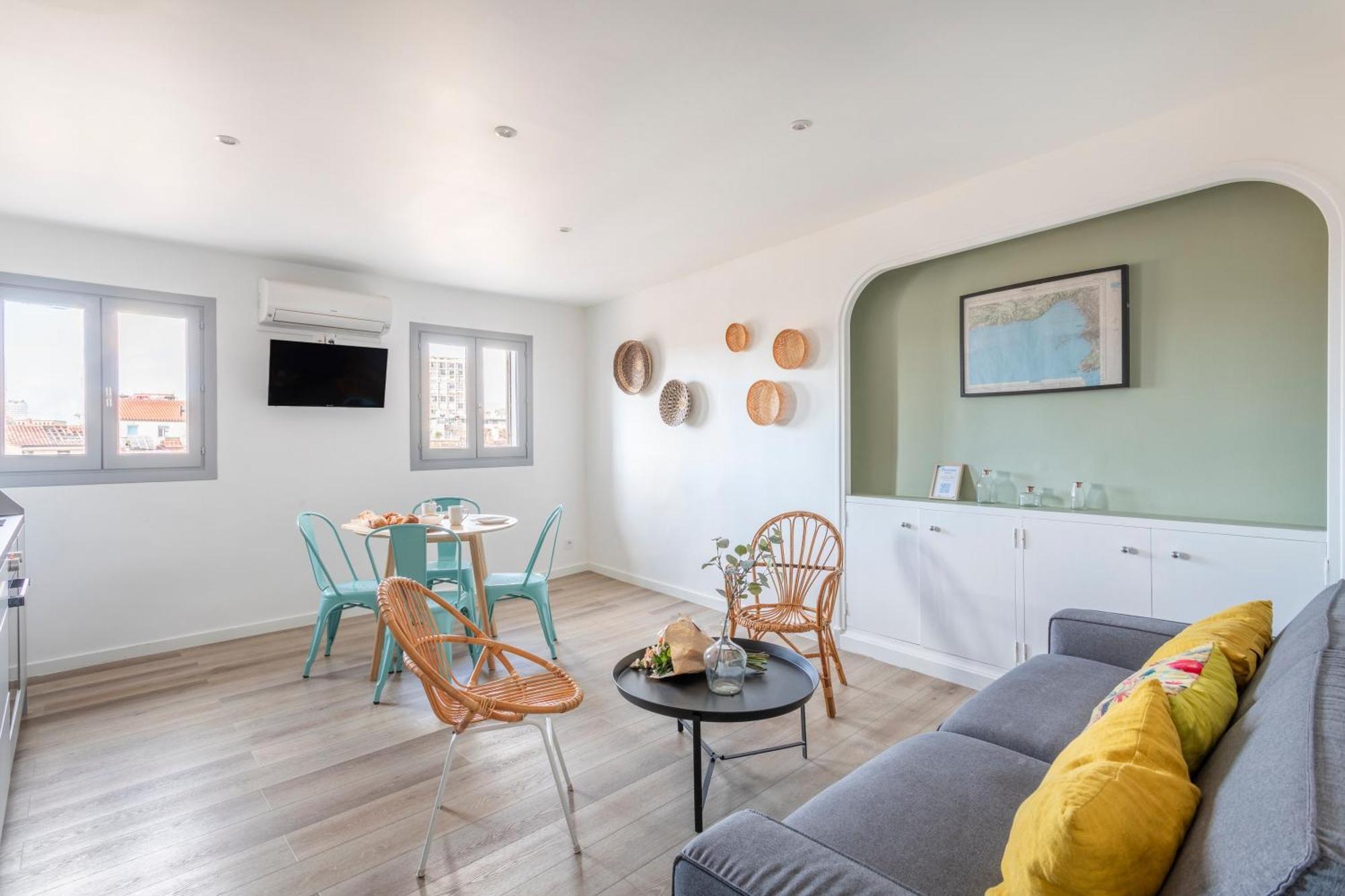 Les Cocons - 8 Appartements A 100M Du Vieux Port Marseille Exteriör bild